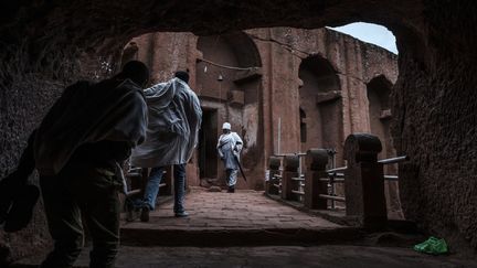 Les églises souterraines de Lalibela en Ethiopie.
 (EDUARDO SOTERAS / AFP)