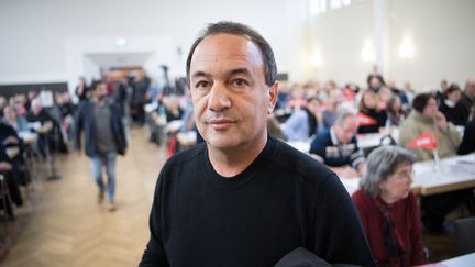 Domenico Lucano, le 23 novembre 2019, à Berlin (Allemagne). (JORG CARSTENSEN / DPA)