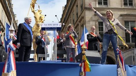 572 candidats partiront aux législatives sous les couleurs du Rassemblement bleu marine. (THOMAS COEX / AFP)