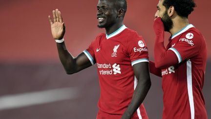 Sadio Mane et Mohamed Salah en Premier League (PETER POWELL / POOL)