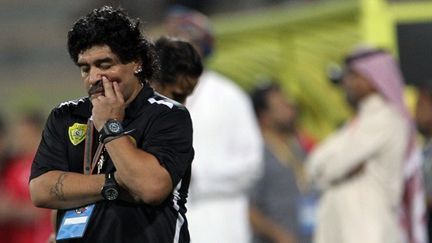 La grinta de Maradona 