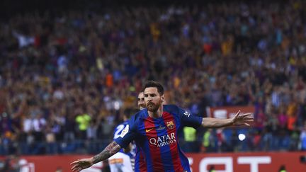 Lionel Messi encore auteur d'une grande finale face à Alaves (JOSEP LAGO / AFP)