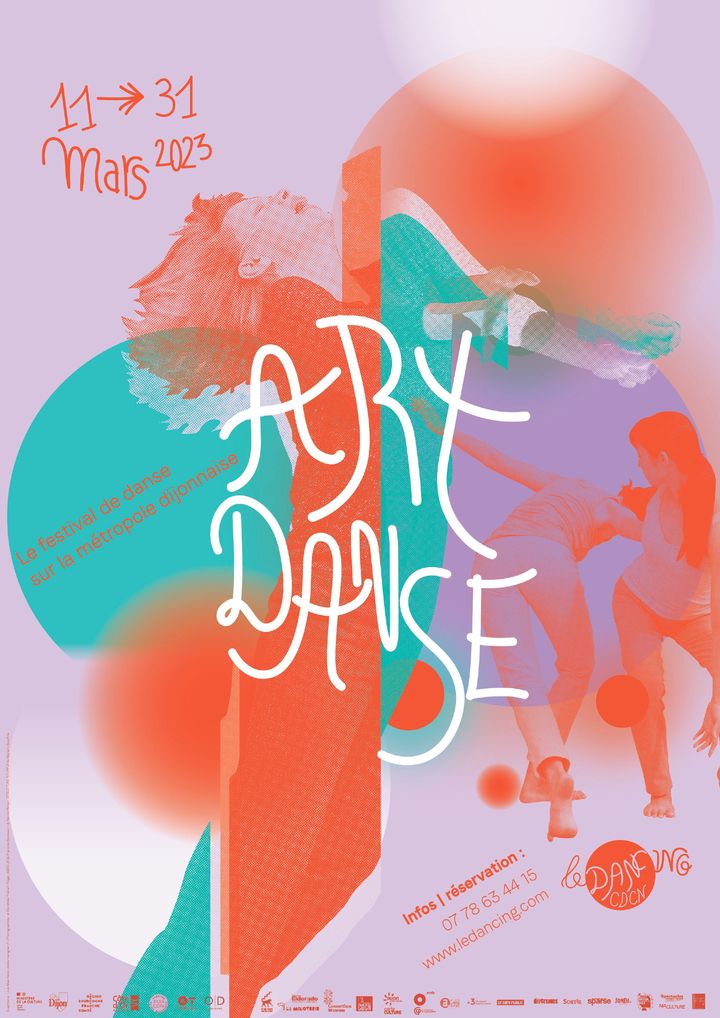 L'affiche du 35e festival Art-Danse à Dijon. (DR)