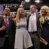 Donald Jr., Ivanka, Eric et Tiffany Trump, quatre des cinq enfants du candidat à la présidentielle, pendant la convention républicaine, à Cleveland (Ohio), le 19 juillet 2016. (BRIAN SNYDER / REUTERS)