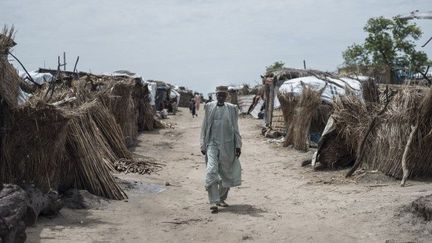 Le&nbsp;camp de déplacés de Rann au Nigeria (STEFAN HEUNIS/AFP)