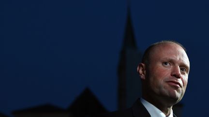 Le Premier ministre maltais, Joseph Muscat, lors d'un déplacement en Autriche, le 19 septembre 2018.&nbsp; (CHRISTOF STACHE / AFP)