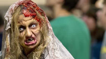 Un zombie au Manoir de Paris
 (Kenzo Tribouillard / AFP)