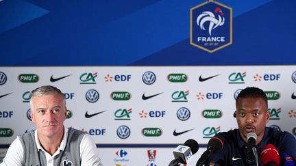 Patrice Evra n'a pas été retenu pour les deux prochains matchs des Bleus (FRANCK FIFE / AFP)