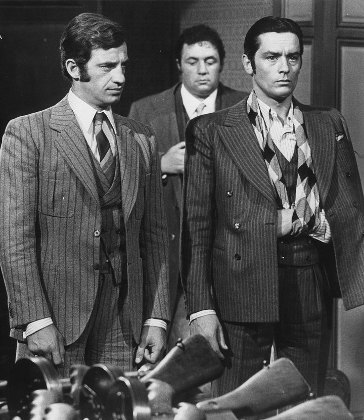 Jean-Paul Belmondo, Alain Delon :  duo de choc dans "Borsalino" de Jacques Deray en 1974
 (EFE/Newscom/MaxPPP)