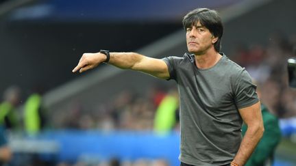 Le sélectionneur allemand, Joachim Löw, le 12 juin 2016 à Lille (Nord). (ARNE DEDERT / DPA / AFP)