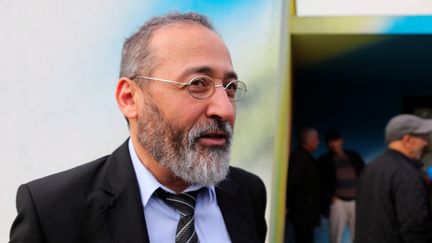 Tareq Oubrou, grand imam of the Bordeaux mosque, October 29, 2019. (JEAN DANIEL CHOPIN / MAXPPP)