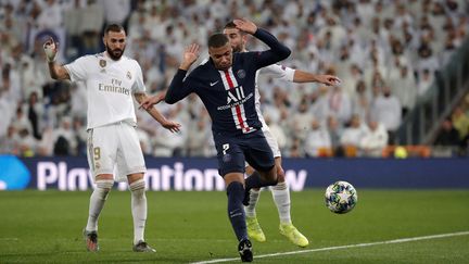 Kylian Mbappé face au Real Madrid en Ligue des champions le 26 novembre 2019. (BURAK AKBULUT / ANADOLU AGENCY)