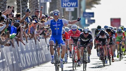 Marcel Kittel a encore levé les bras. (STRINGER / AFP)