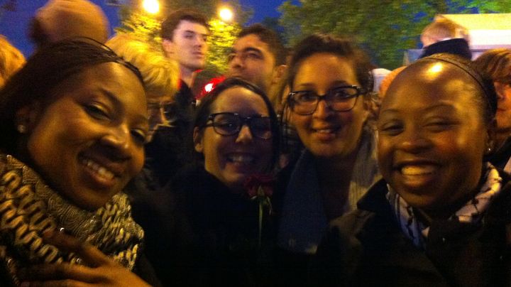 Myriam, Johanna, Nawel et Mabinty pleine d'espoir pour "une vraie France m&eacute;tiss&eacute;e". (SALOME LEGRAND / FTVI)