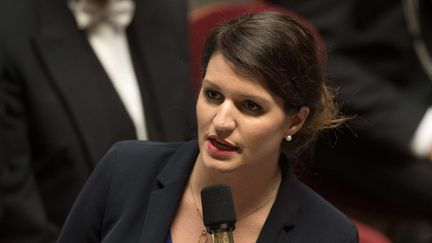 Marlène Schiappa en novembre 2017 à l'Assemblée nationale.
 (PDN/SIPA)