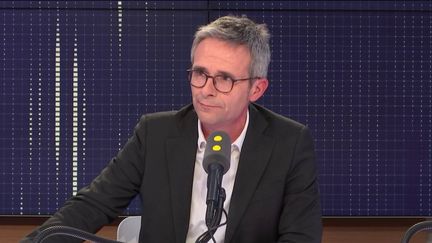 Stéphane Troussel, président du conseil départemental de Seine-Saint-Denis, sur franceinfo (FRANCEINFO / RADIOFRANCE)