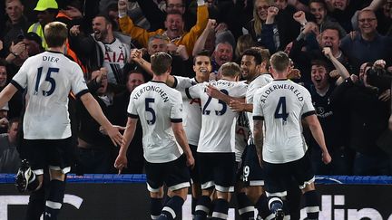 Tottenham laisse une légère pression sur les épauls de Leicester (BEN STANSALL / AFP)