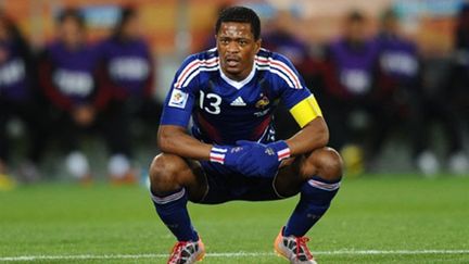 Grosse déception pour le Capitaine des Bleus Patrice Evra