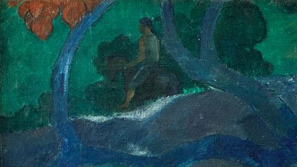 Paul Gauguin, "Te Bourao II" (détail) (coutesy Artcurial)