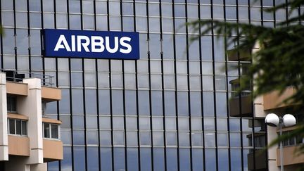 Le siège d'Airbus à&nbsp;Saint-Martin du Touch près de Blagnac.&nbsp; (GEORGES GOBET / AFP)