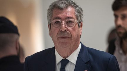 Patrick Balkany, le 13 mars 2019 au tribunal de Paris. (STRINGER / AFP)