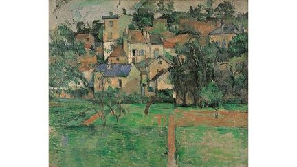 Cézanne a séjourné à Pontoise avec Pissarro en 1872. Près de dix ans plus tard, il y loue une maison pendant six mois.
 (© Von der Heydt-Museum Wuppertal)