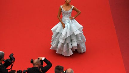 L'actrice américaine est venue assister à la projection de "Ma loute".
 (Antonin THUILLIER / AFP)