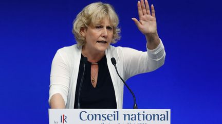  Nadine Morano le 2 juillet 2016 lors du conseil national&nbsp;LR (PATRICK KOVARIK / AFP)