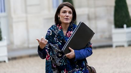 La s&eacute;natrice UDI de Paris, Chantal Jouanno, dans la cour de l'Elys&eacute;e (Paris), le 27 novembre 2014. (CITIZENSIDE / AURÉLIEN MORISSARD/ AFP)