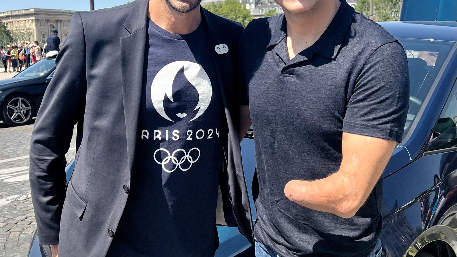 Tony Estanguet dans le taxi de Théo Curin