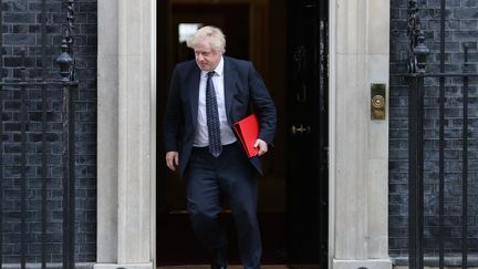 Le ministre britannique des Affaires étrangères, Boris Johnson, le 14 mars 2018 à Londres.&nbsp; (DANIEL LEAL-OLIVAS / AFP)