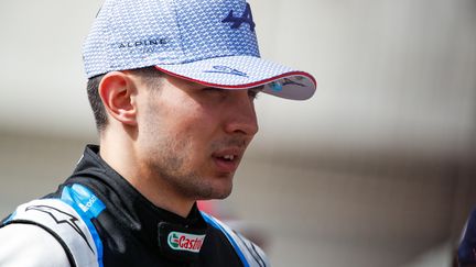 Esteban Ocon aux essais de pré-saison à Bahreïn, le 12 mars 2021. (FLORENT GOODEN / DPPI MEDIA)