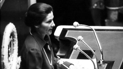  (Simone Veil, symbole de la légalisation de l'avortement © MAXPPP)