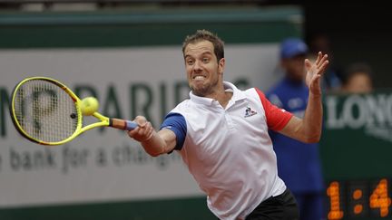 &nbsp; (Richard Gasquet n'a jamais passé la barrière des huitièmes de finale à Roland-Garros © MaxPPP)