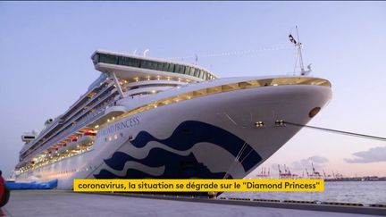 Le "Diamond Princess" (FRANCEINFO)