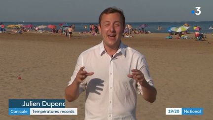 Duplex canicule. (FRANCE 3)