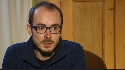 capture d'&eacute;cran d'Antoine Deltour, ex-employ&eacute; d'un cabinet de conseil,&nbsp;"lanceur d'alerte" du scandale financier&nbsp;LuxLeaks&nbsp;- d&eacute;cembre 2014 ( FRANCE 2)