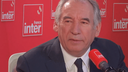 François Bayrou, mayor of Pau and president of MoDem, guest of France Inter on December 28, 2023. (RADIOFRANCE)