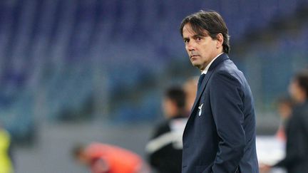 Simone Inzaghi, alors sous les ordres de la Lazio Rome contre le Torino, le 18 mai 2021 à Rome. (GIUSEPPE MAFFIA / NURPHOTO)