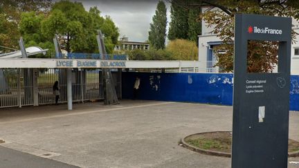 Le lycée Eugène Delacroix à Drancy. (CAPTURE ECRAN GOOGLE MAPS)