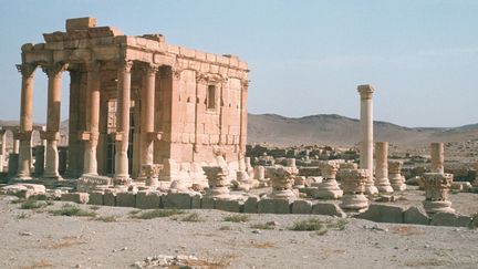 Temple de Baalshamin à Palmyre, en 1974
 (Eva Dora Schröder / picture alliance / DPA / AFP)