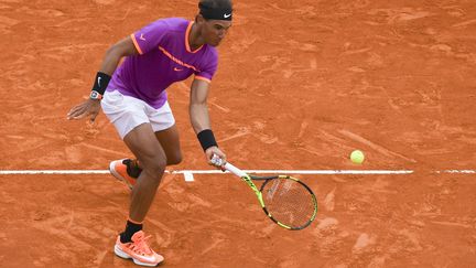 Le joueur espagnol Rafael Nadal (YANN COATSALIOU / AFP)