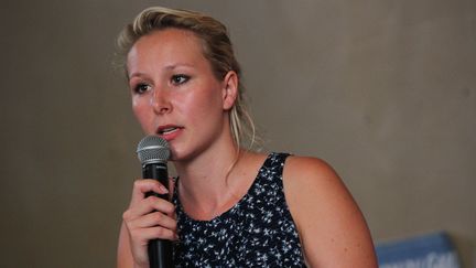 L'ancienne députée du Front national, Marion Maréchal-Le Pen, le 14 juin 2017&nbsp;au Cailar (Gard).&nbsp; (PASCAL LEHOCQ / AFP)