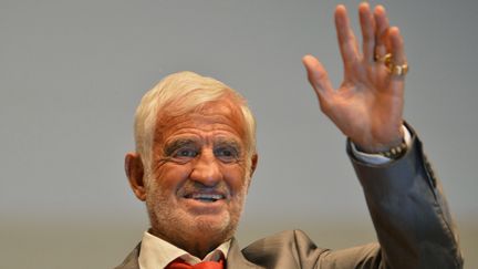 Jean-Paul Belmondo &agrave; Bruxelles, le 19 juin 2012. (ERIC LALMAND / BELGA)