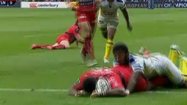 Premier essai de Toulon contre l'ASM