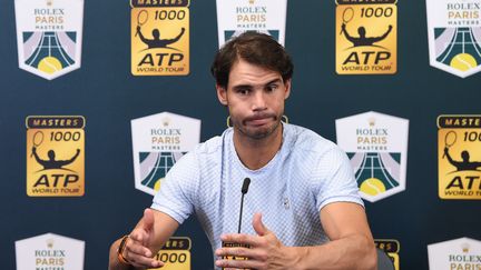 Rafael Nadal a déclaré forfait pour le Masters 1000 de Paris  (ANNE-CHRISTINE POUJOULAT / AFP)