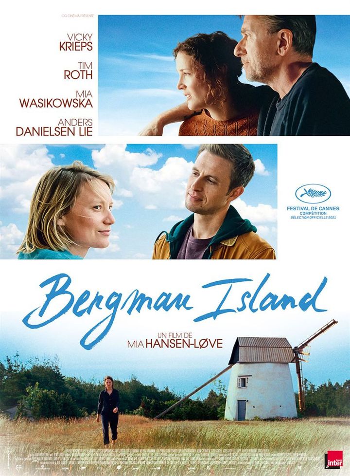 L'affiche de "Bergaman island" de&nbsp;Mia Hansen-Løve (2021). (LES FILMS DU LOSANGE)