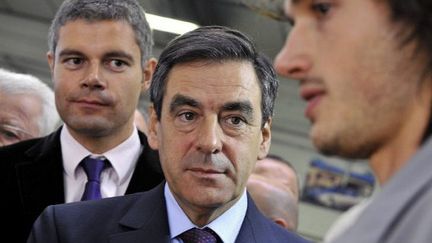 Laurent Wauquiez soutient François Fillon pour la présidence de l'UMP. (THIERRY ZOCCOLAN / AFP)