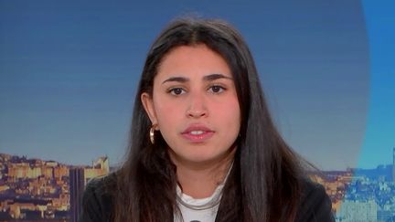 Hanane Mansouri, députée UDR de l'Isère, porte-parole du groupe à l'Assemblée