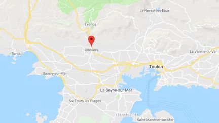 La commune d'Ollioules, dans le Var (GOOGLE MAPS)